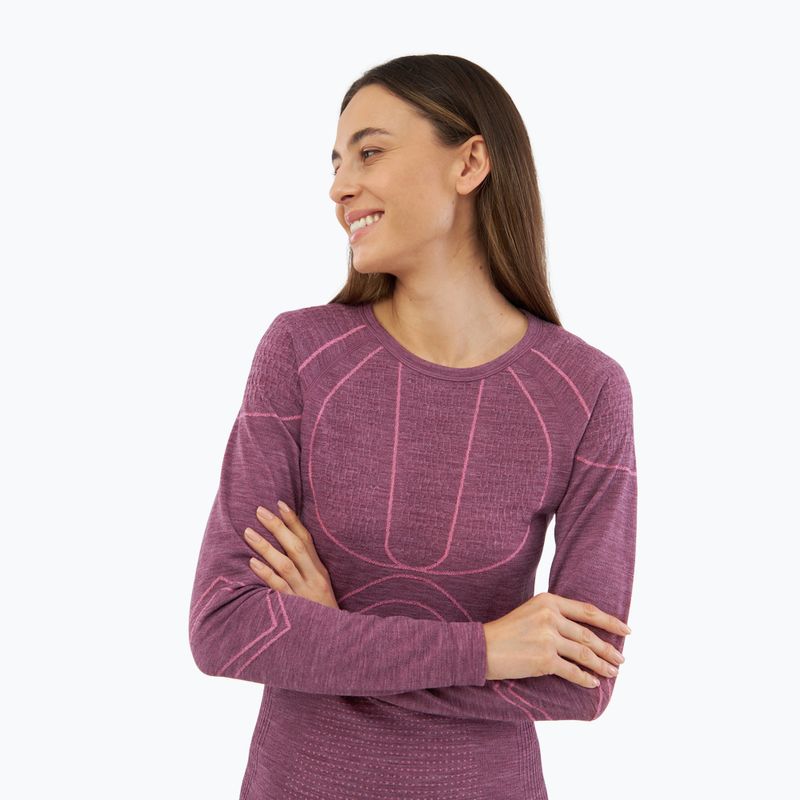 Комплект термобілизни жіночий Viking Lan Pro claret/light pink 7