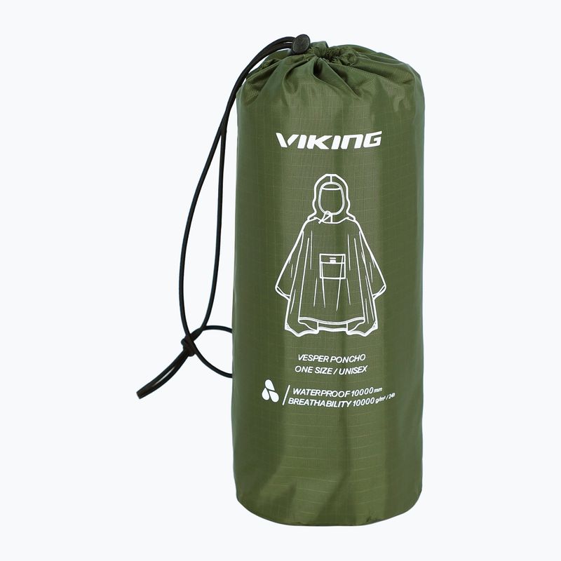 Накидка від дощу Viking Vesper olive 8