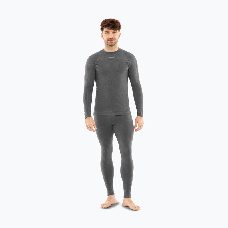 Чоловіча термоактивна кофта Viking Tende dark grey 2