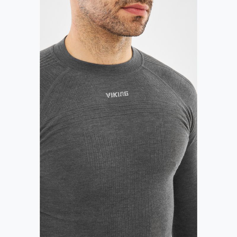 Чоловіча термоактивна кофта Viking Tende dark grey 4