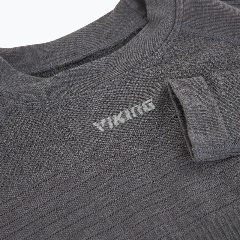 Лонгслів термічний жіночий Viking Tende dark grey 4