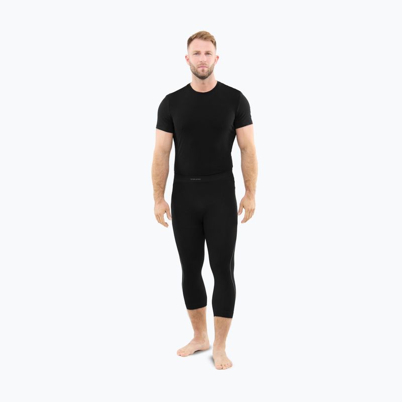 Штани термічні чоловічі Viking Eiger 2.0 3/4 black/grey 2