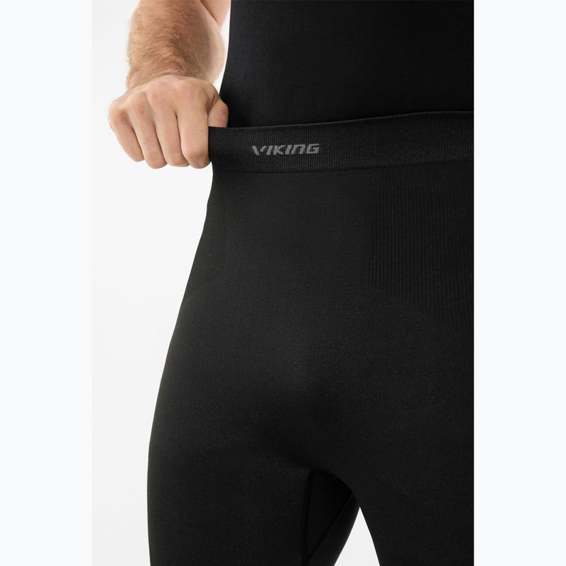Штани термічні чоловічі Viking Eiger 2.0 3/4 black/grey 5