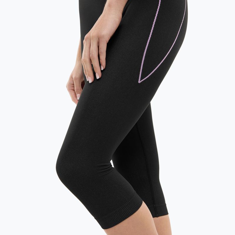 Штани термічні жіночі Viking Etna 2.0 3/4 black/purple 6