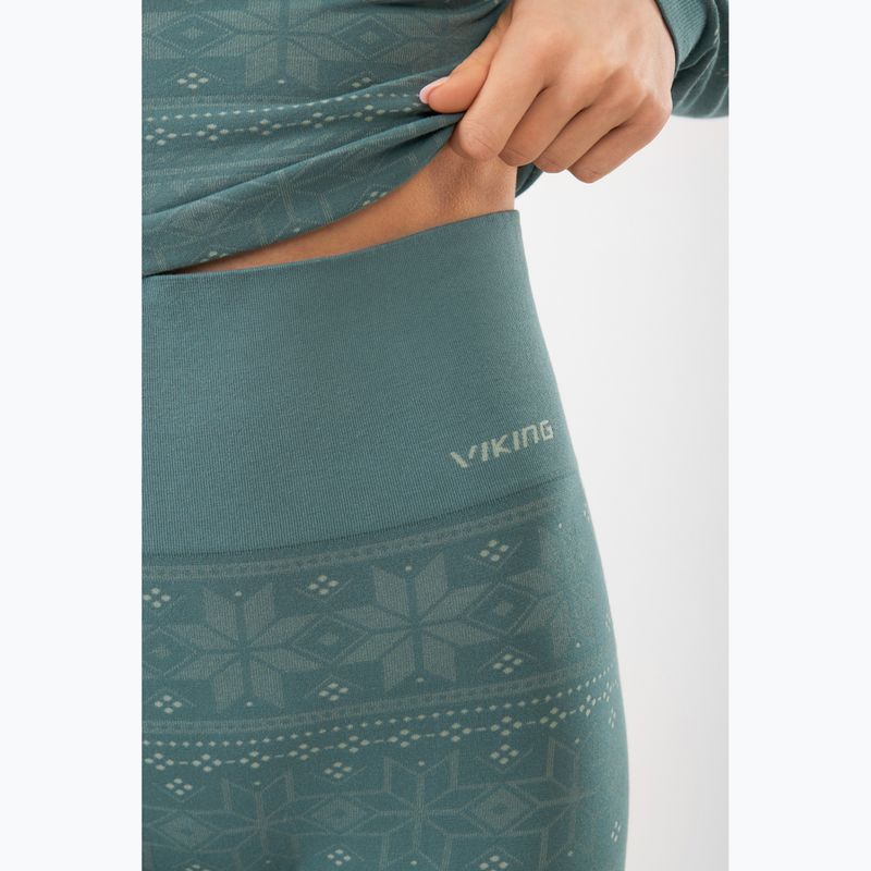 Жіночий комплект термобілизни Viking Sigrid green 6