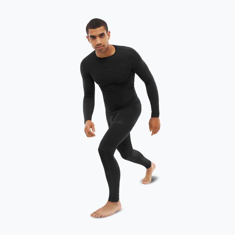 Комплект термобілизни чоловічий Viking Gary Base Layer black 2