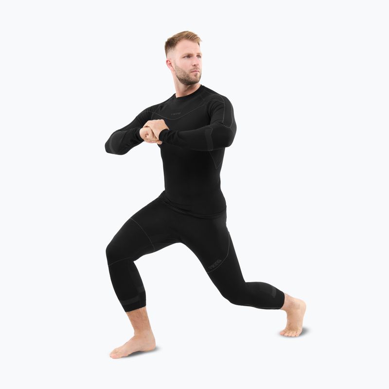Комплект термобілизни чоловічий Viking Gary 3/4 black 2
