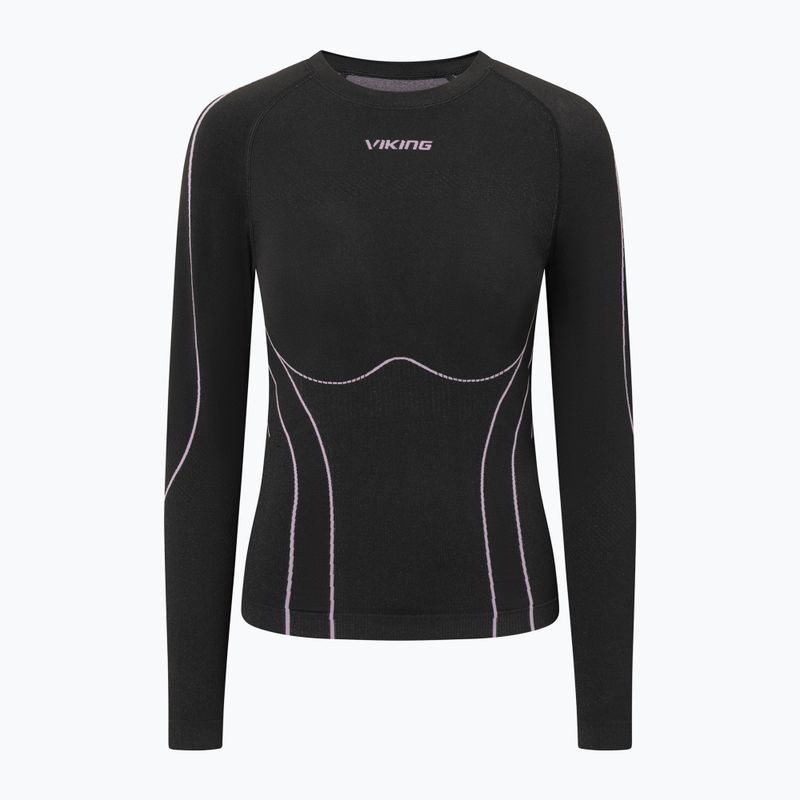 Комплект термобілизни жіночий Viking Eiger 2.0 black/purple 2