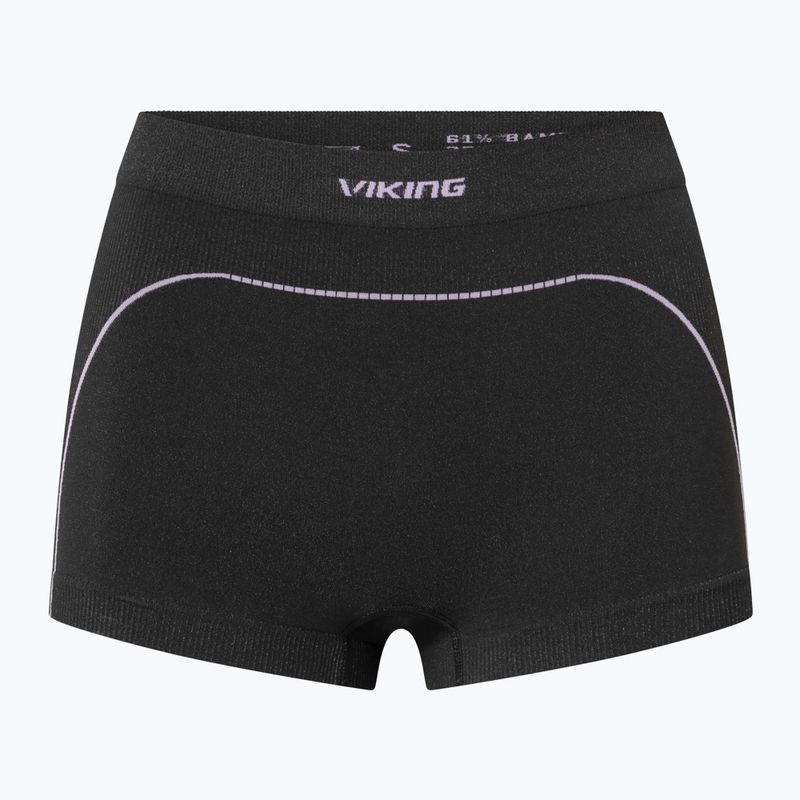 Комплект термобілизни жіночий Viking Eiger 2.0 black/purple 4