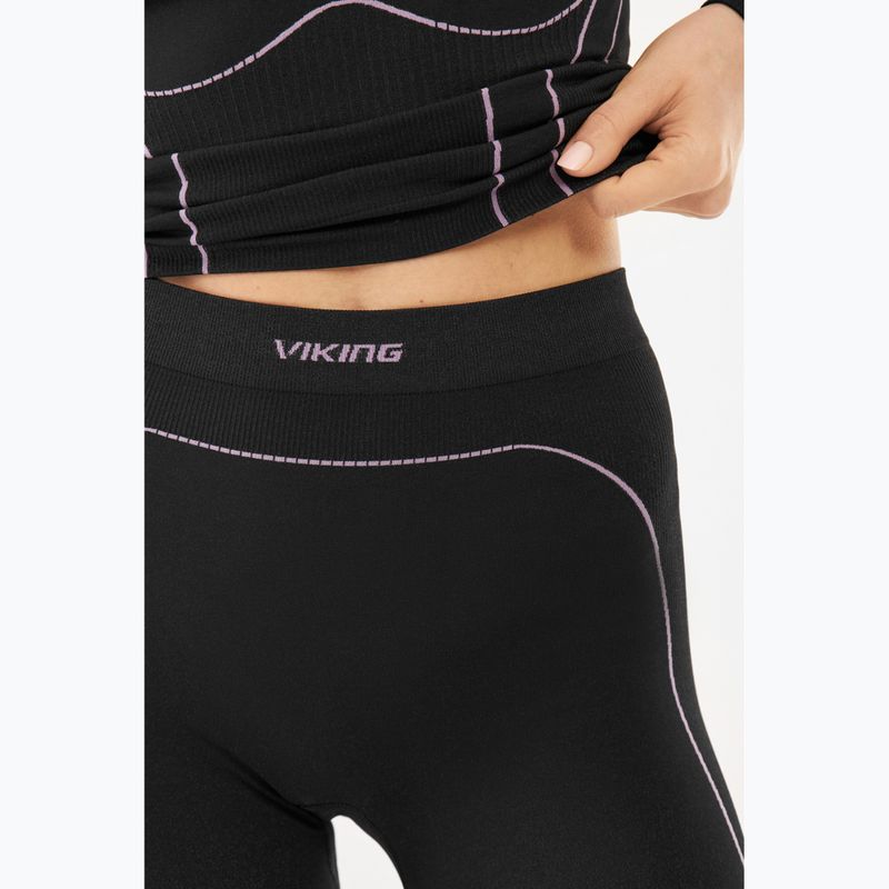 Комплект термобілизни жіночий Viking Eiger 2.0 black/purple 13