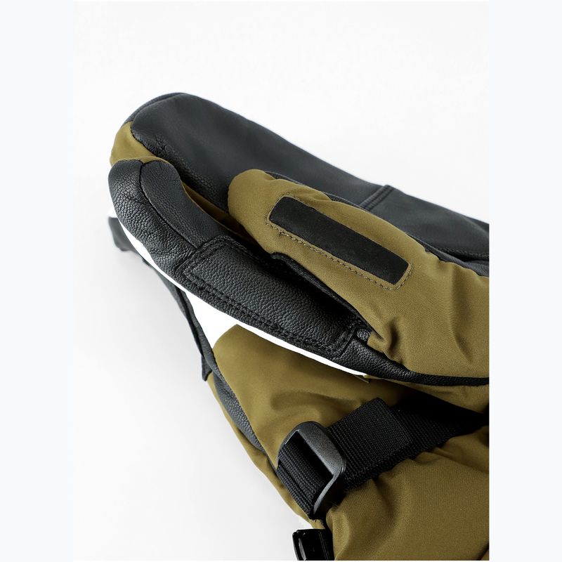 Рукавиці лижні Viking Norvik Pro Lobster Freeride olive/white 4