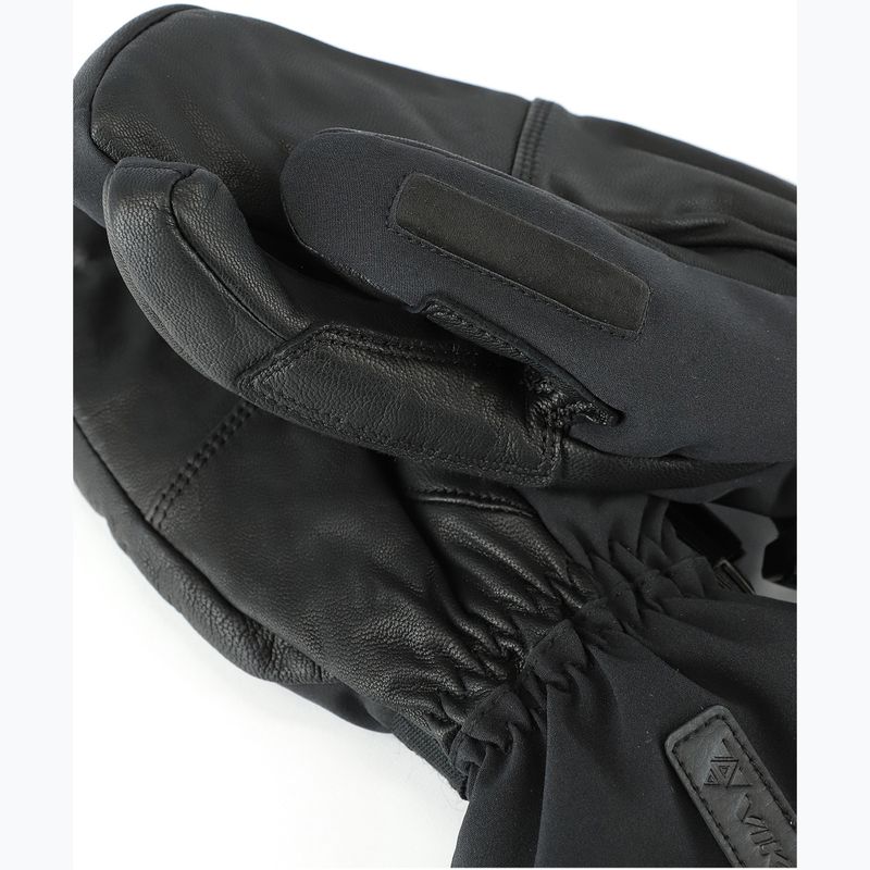 Рукавиці лижні Viking Norvik Pro Lobster Freeride black 4