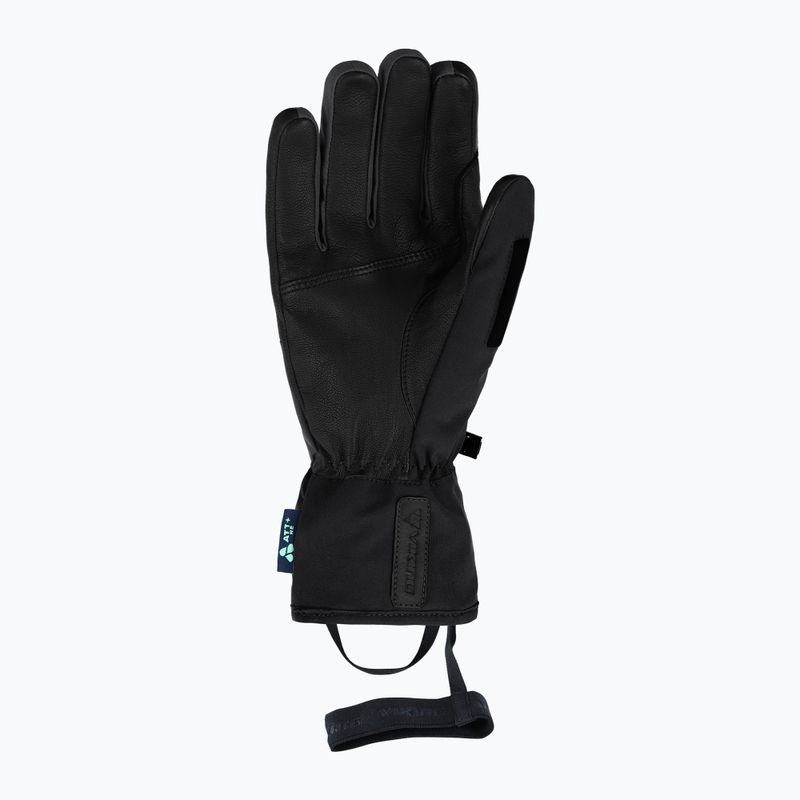 Рукавиці гірськолижні чоловічі Viking Norvik Pro Pipe full black 3