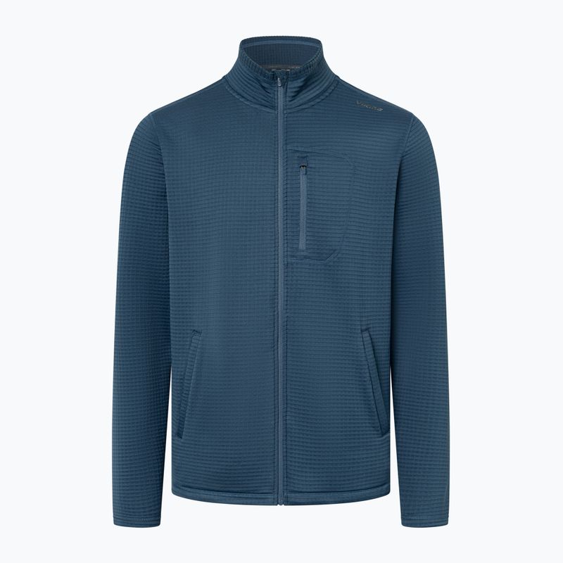 Кофта трекінгова чоловіча Viking Admont Full Zip navy 7