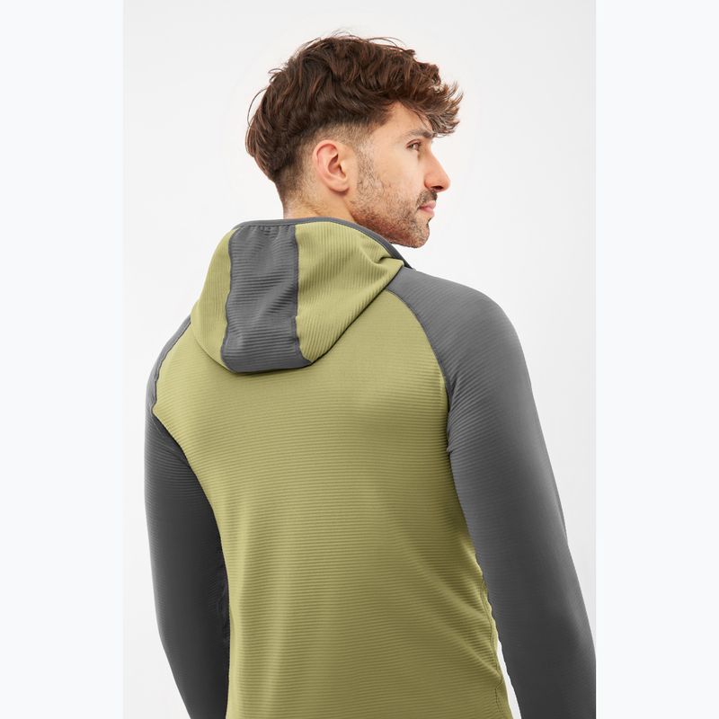 Кофта трекінгова чоловіча Viking Birger Hoodie olive/dark grey 5