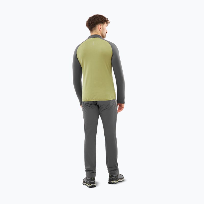 Кофта трекінгова чоловіча Viking Birger olive/dark grey 3