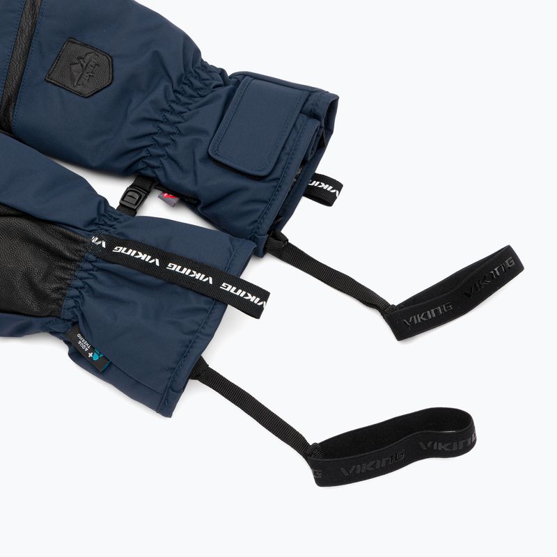 Рукавиці гірськолижні чоловічі Viking Lars Ski navy/black leather 6