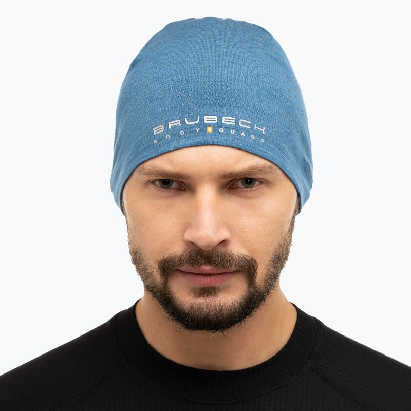 Шапка зимова Brubeck Extreme Wool джинс 2