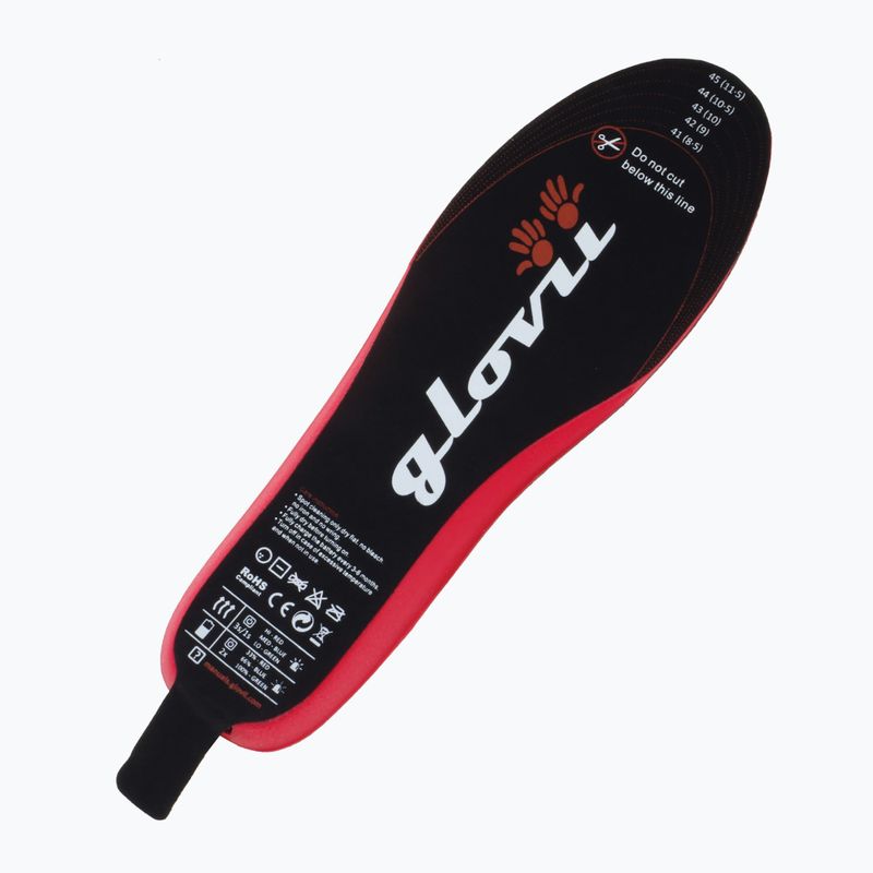 Устілки для лижних черевиків з підігрівом z pilotem Glovii GW2 чорні 8