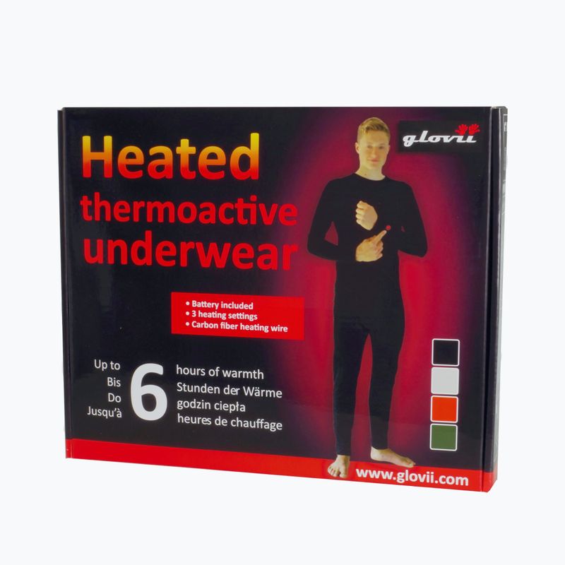 Кофта з підігрівом Glovii GJ1 чорна 9