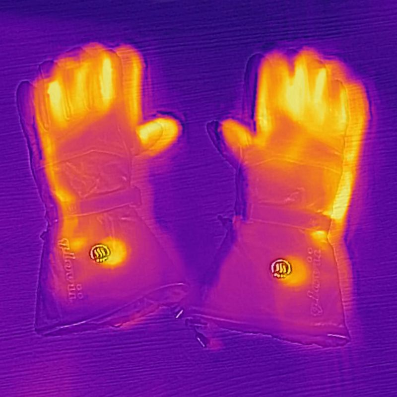 Рукавиці лижні з підігрівом Glovii GS5 чорні 20