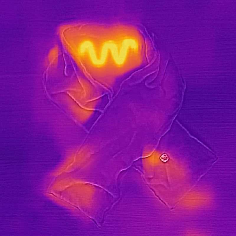 Шарф з підігрівом Glovii GA1B чорний 11