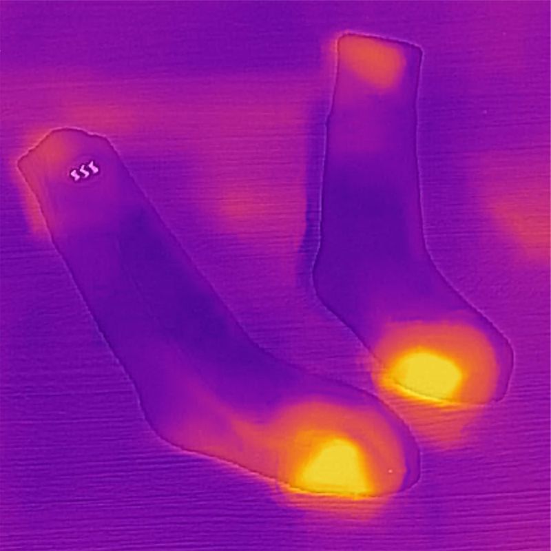 Шкарпетки з підігрівом з пультом Glovii GQ2 чорні 12