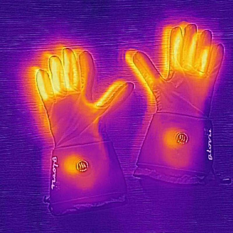 Рукавиці з підігрівом Glovii GLR червоні 10