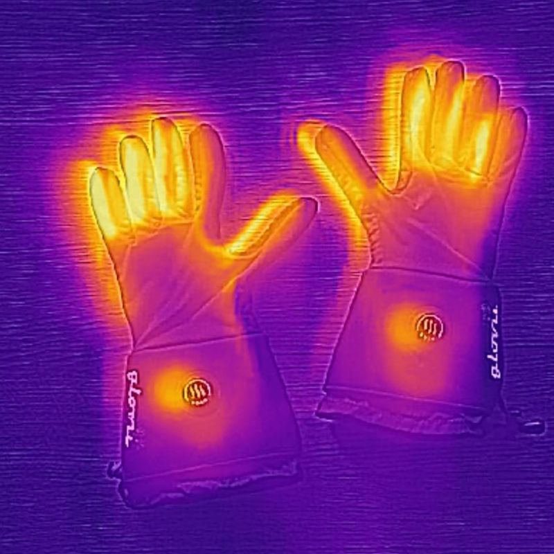 Рукавиці з підігрівом Glovii GLG сірі 10