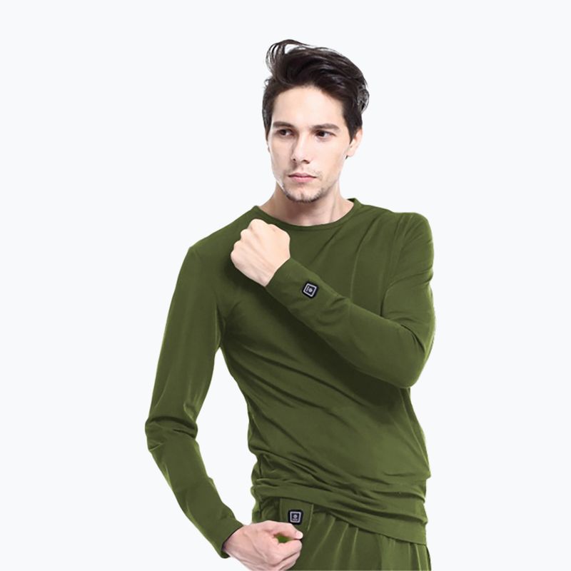 Кофта з підігрівом Glovii GJ1C зелена