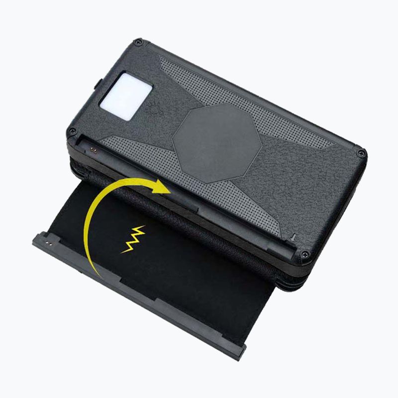 Павербанк сонячний PowerNeed 20000 mAh чорний 8
