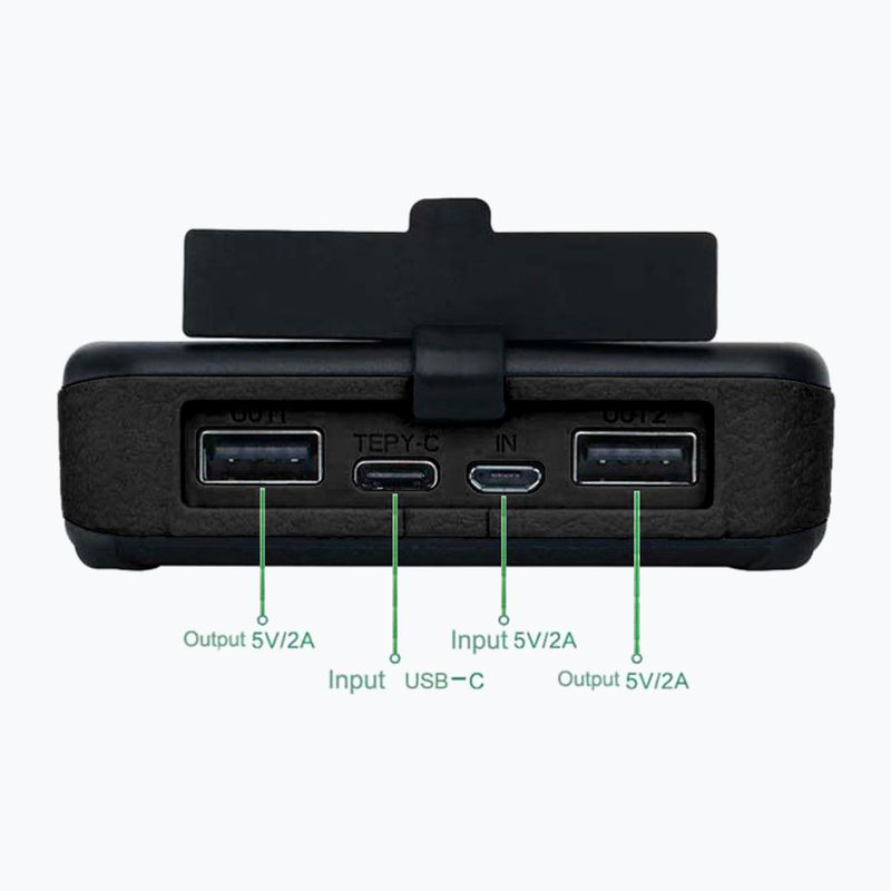 Павербанк сонячний PowerNeed 20000 mAh чорний 11