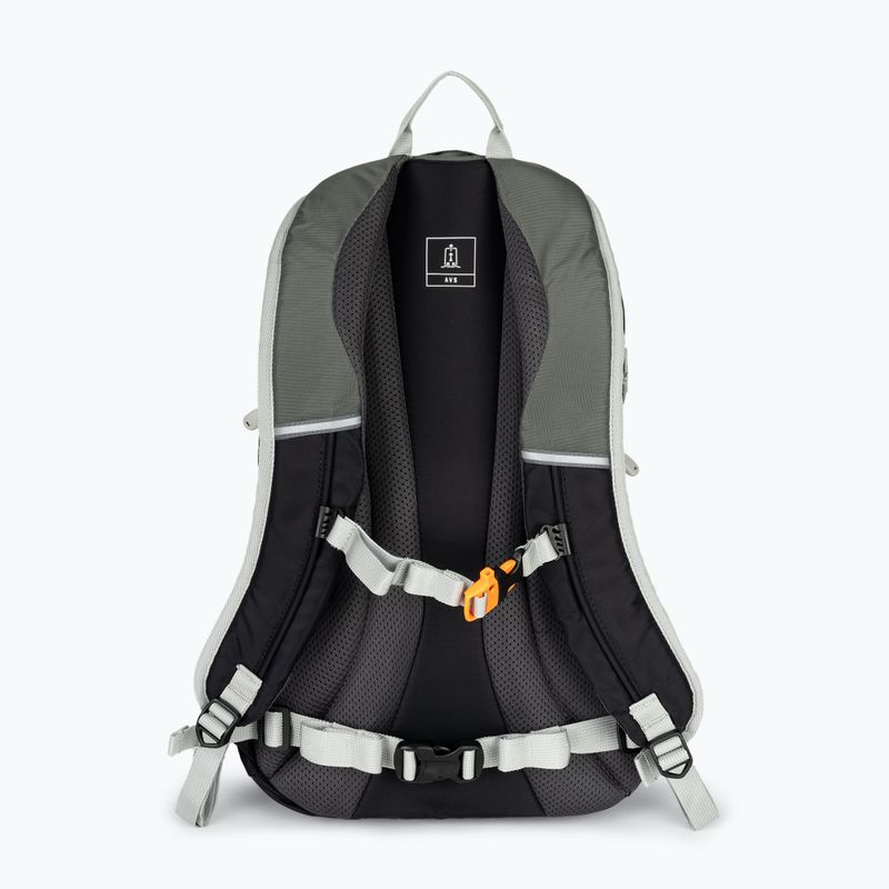 Туристичний рюкзак Alpinus Teide 25 л чорний/лаймовий 3