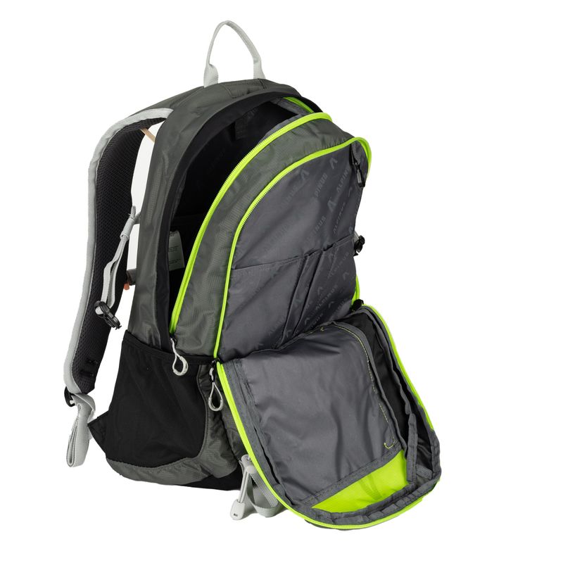 Туристичний рюкзак Alpinus Teide 25 л чорний/лаймовий 4