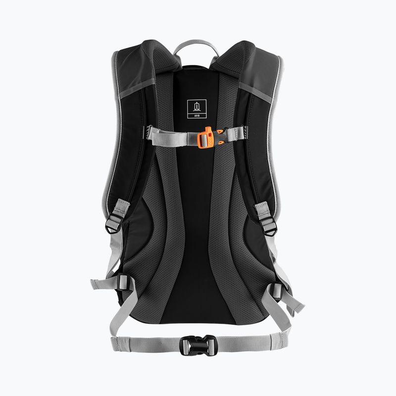 Туристичний рюкзак Alpinus Teide 25 л чорний/лаймовий 6