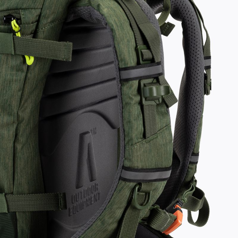 Рюкзак трекінговий Alpinus Otway 40 l оливково-зелений 8