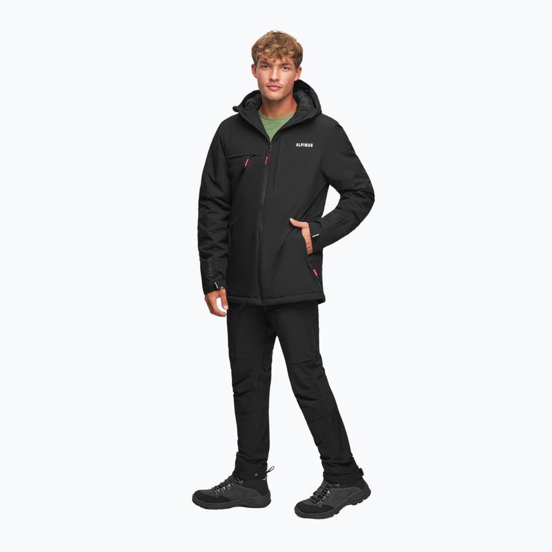 Куртка лижна чоловіча Alpinus Causses black 2