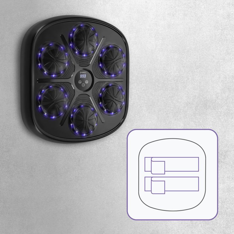 Мішень для тренувань електрична + Рукавиці HMS TB03 black 6