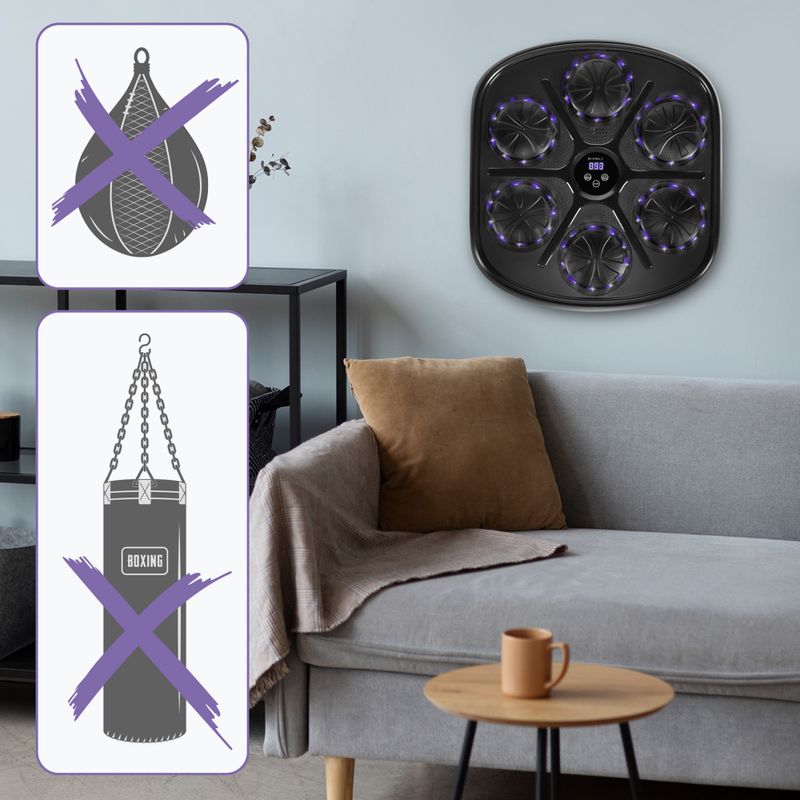 Мішень для тренувань електрична + Рукавиці HMS TB03 black 7