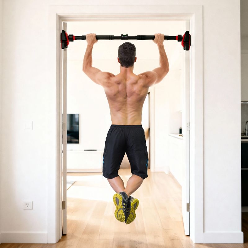 Перекладина для підтягування HMS DD301 black/red 9