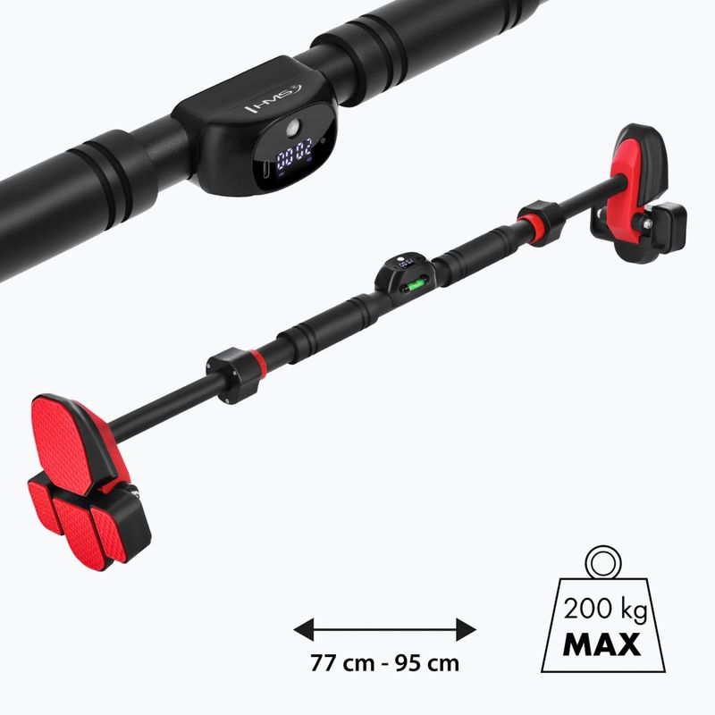 Перекладина для підтягування HMS DD500 black/red 7