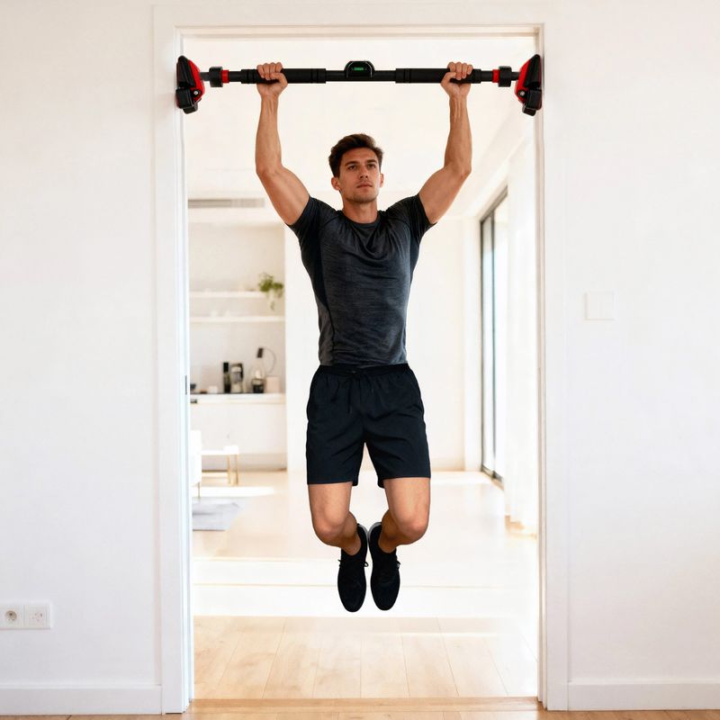 Перекладина для підтягування HMS DD500 black/red 11