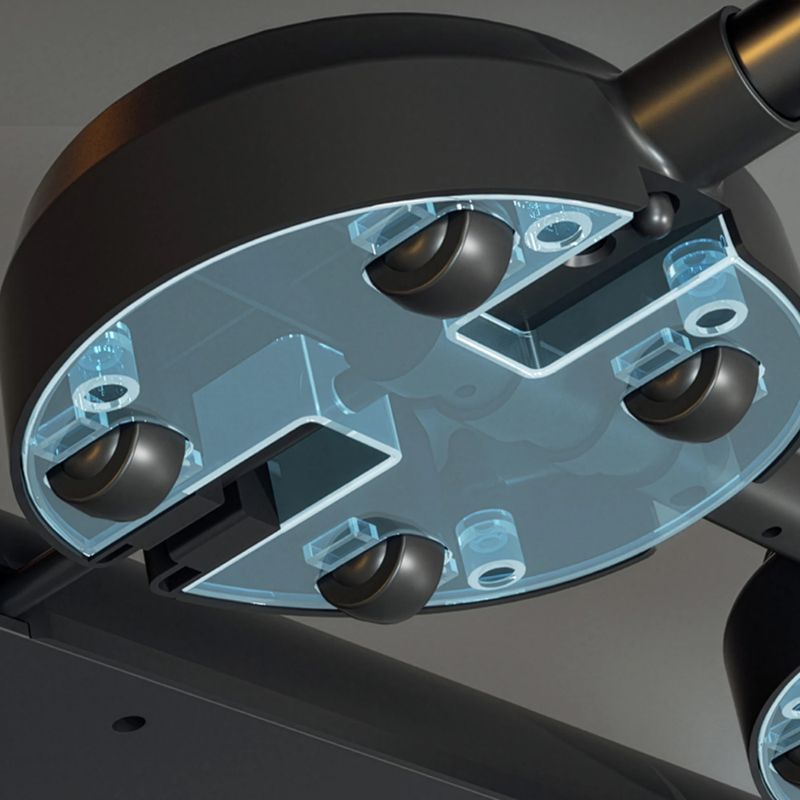 Платформа багатофункційна для тренувань з тросами HMS DBP01 black 5