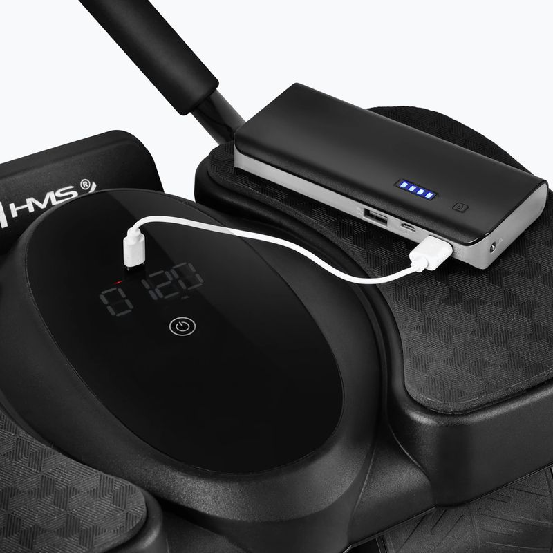 Автоматичне колесо для тренування м'язів живота з опорою та дисплеєм HMS KA40 black 7