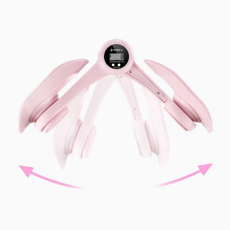 Аграфка для вправ HMS TM02 with counter TPE pink 4