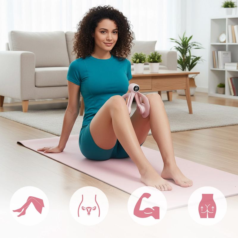 Аграфка для вправ HMS TM02 with counter TPE pink 11