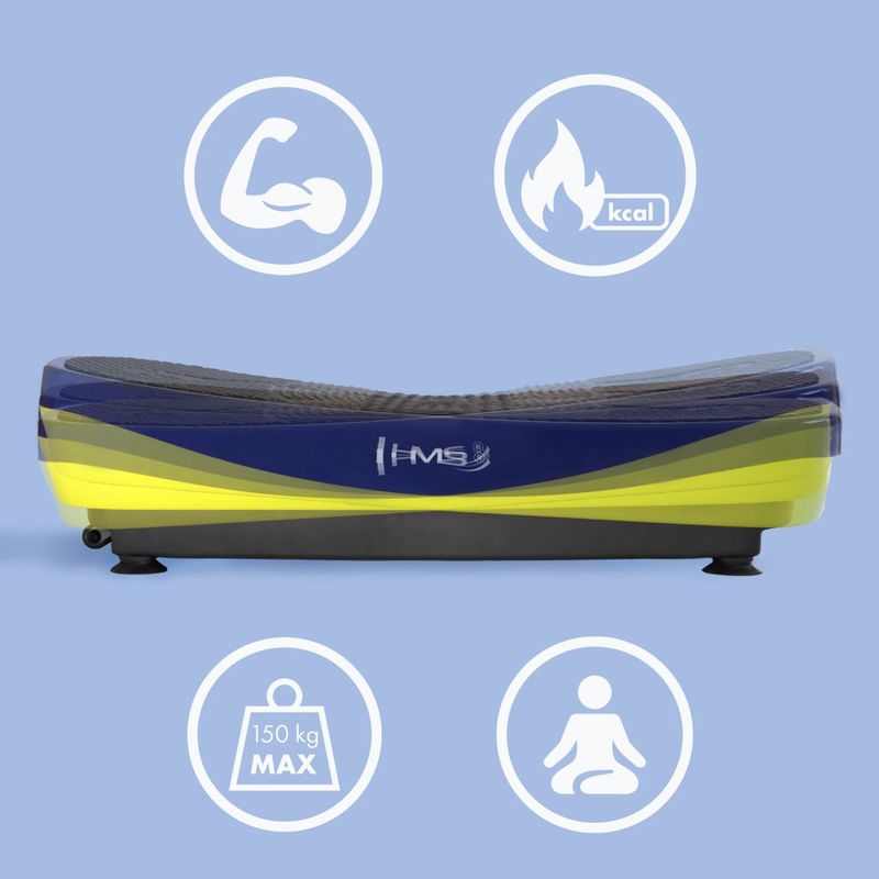 Вібраційна платформа HMS SVP11 dark blue/lime 4