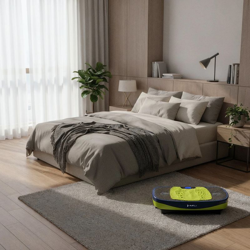 Вібраційна платформа HMS SVP11 dark blue/lime 10