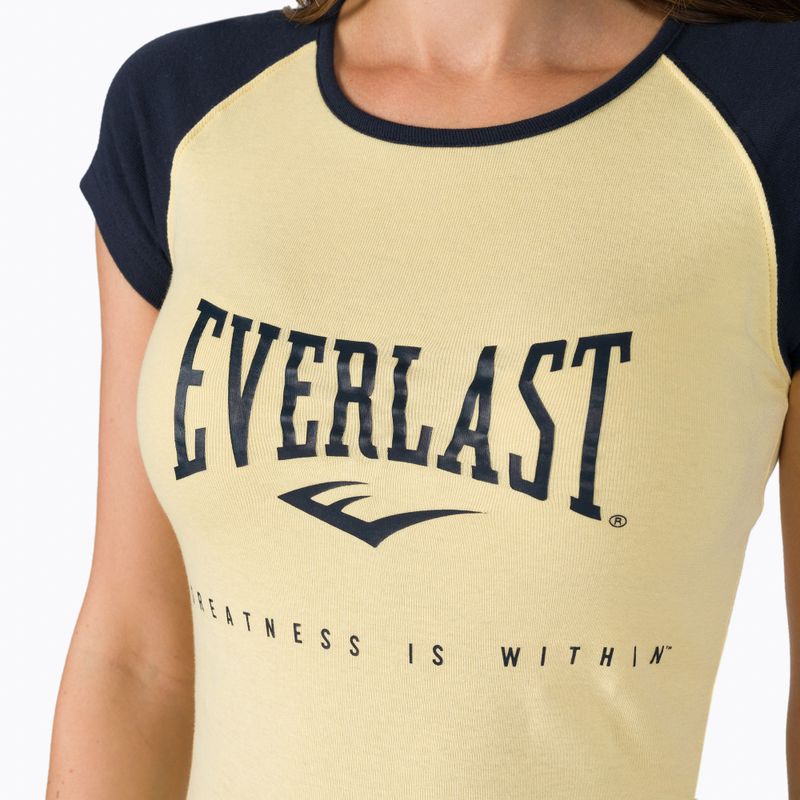 Футболка жіноча Everlast LOVEY жовта 122073-81 4