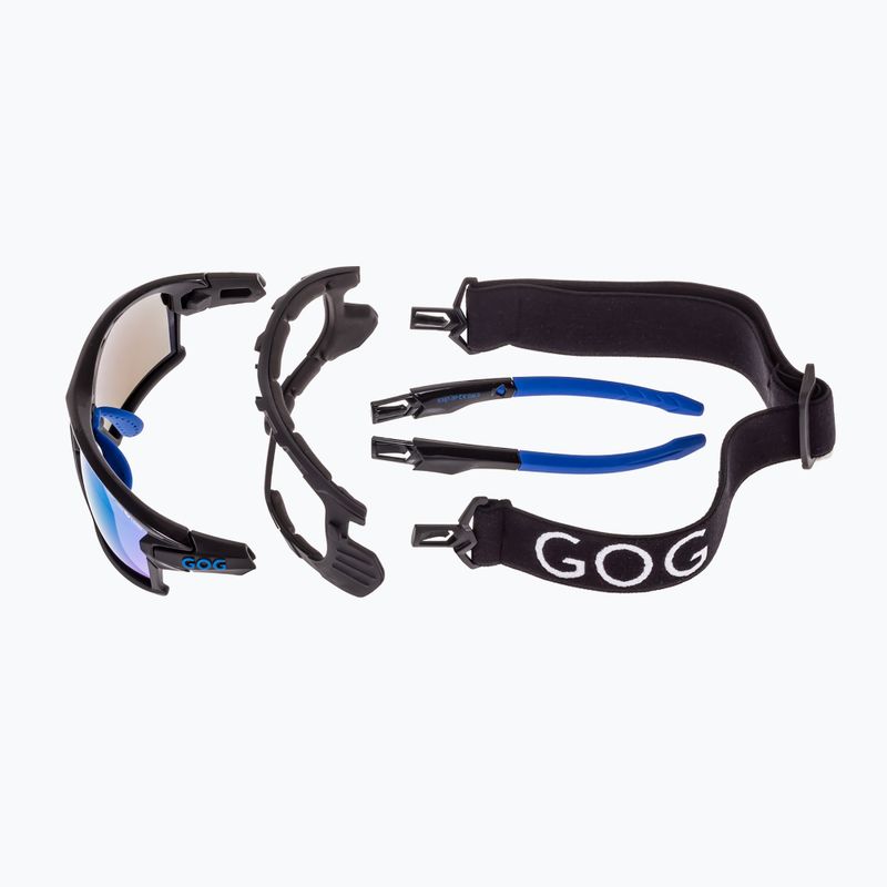 Окуляри сонцезахисні GOG Glaze polychromatic white/blue 4